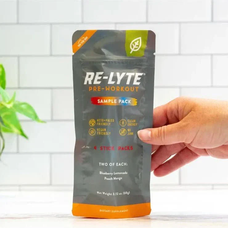Re-Lyte Pre-Workout Sample Pack - 4 Sticks - Image 5