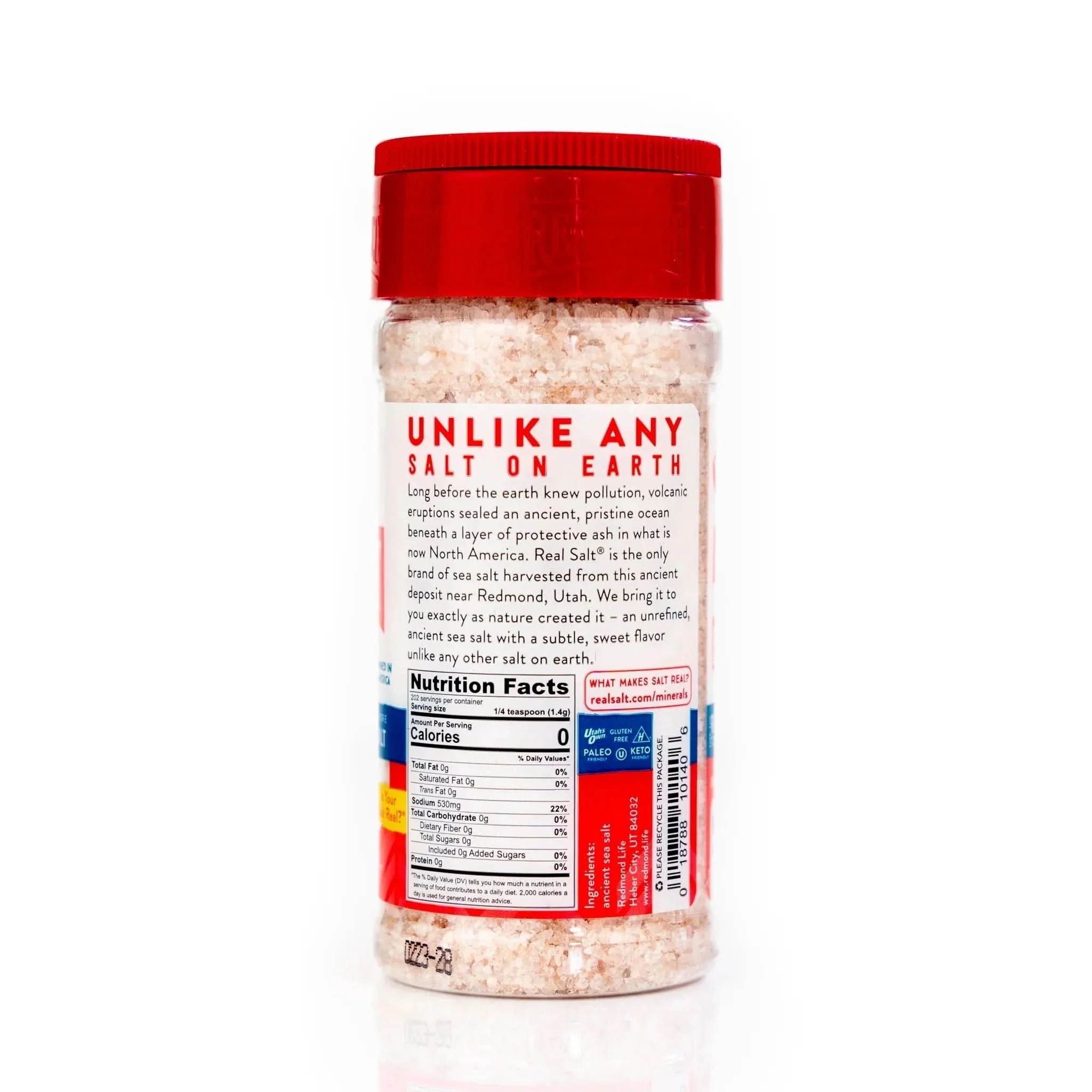 Redmond Real Salt - Kosher Shaker - 284g - Image 2