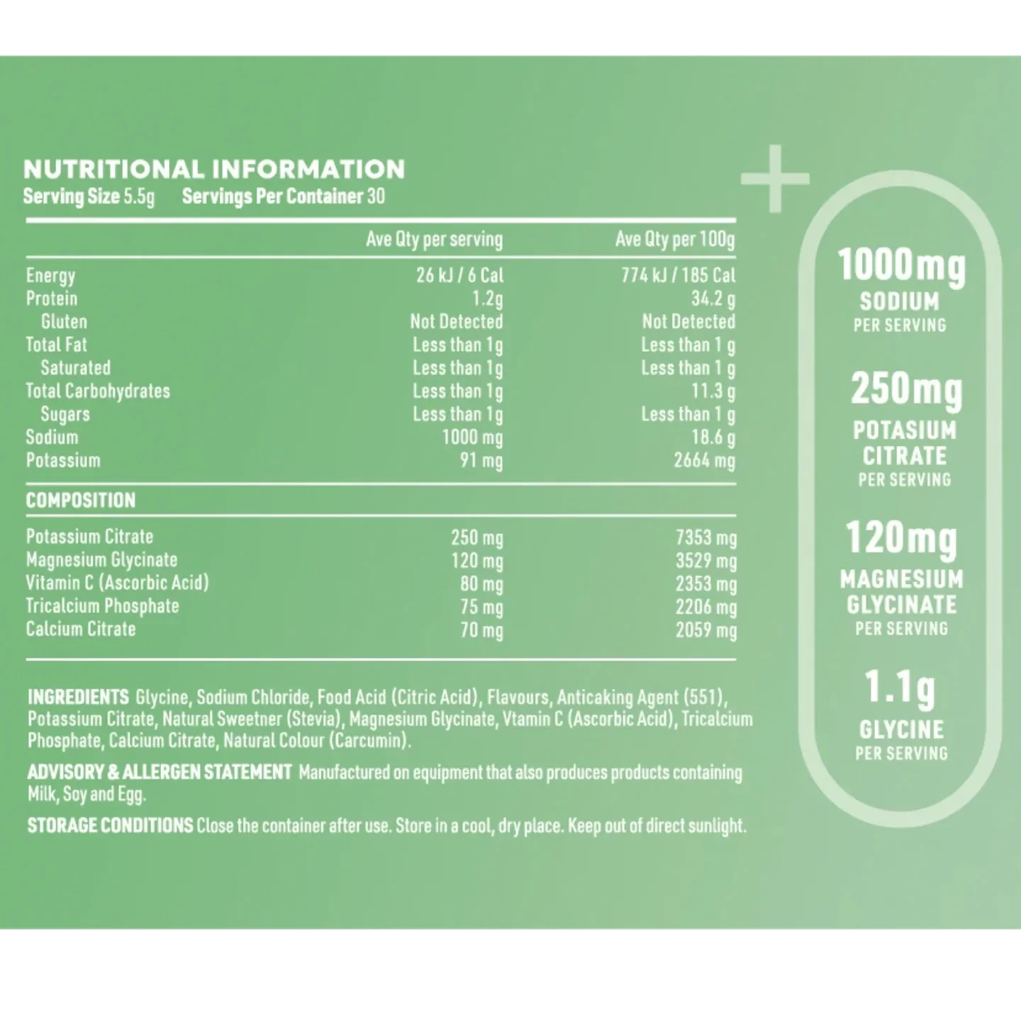 ReVitalise Electrolyte+ Drink - Salty Apple - 30 Serves - Image 2