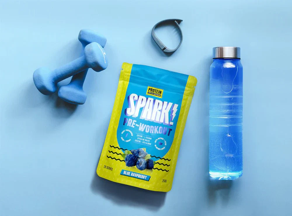 Spark Pre-workout - Blue Raspberry - 250g - Image 3