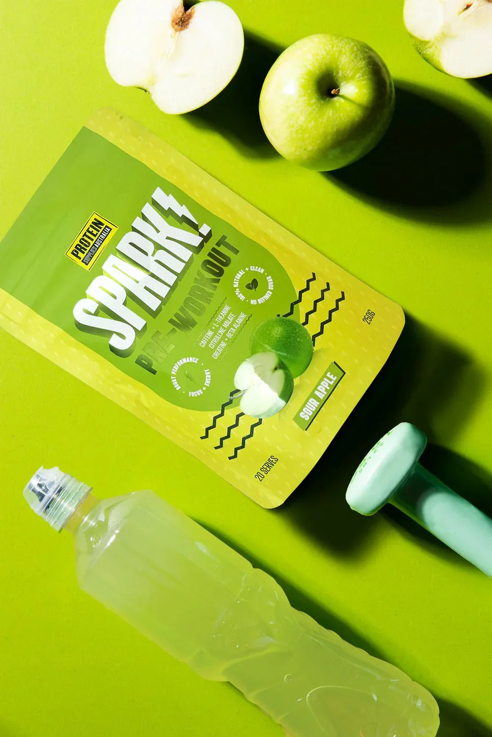 Spark Pre-workout - Sour Apple - 250g - Image 3