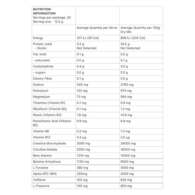 Spark Pre-workout - Sour Apple - 250g - Image 4