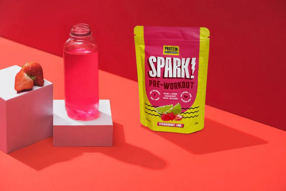 Spark Pre-workout - Strawberry Lime - 250g - Image 3