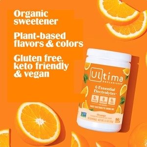 Orange Electrolyte Drink Mix - 90 Serves - Image 4
