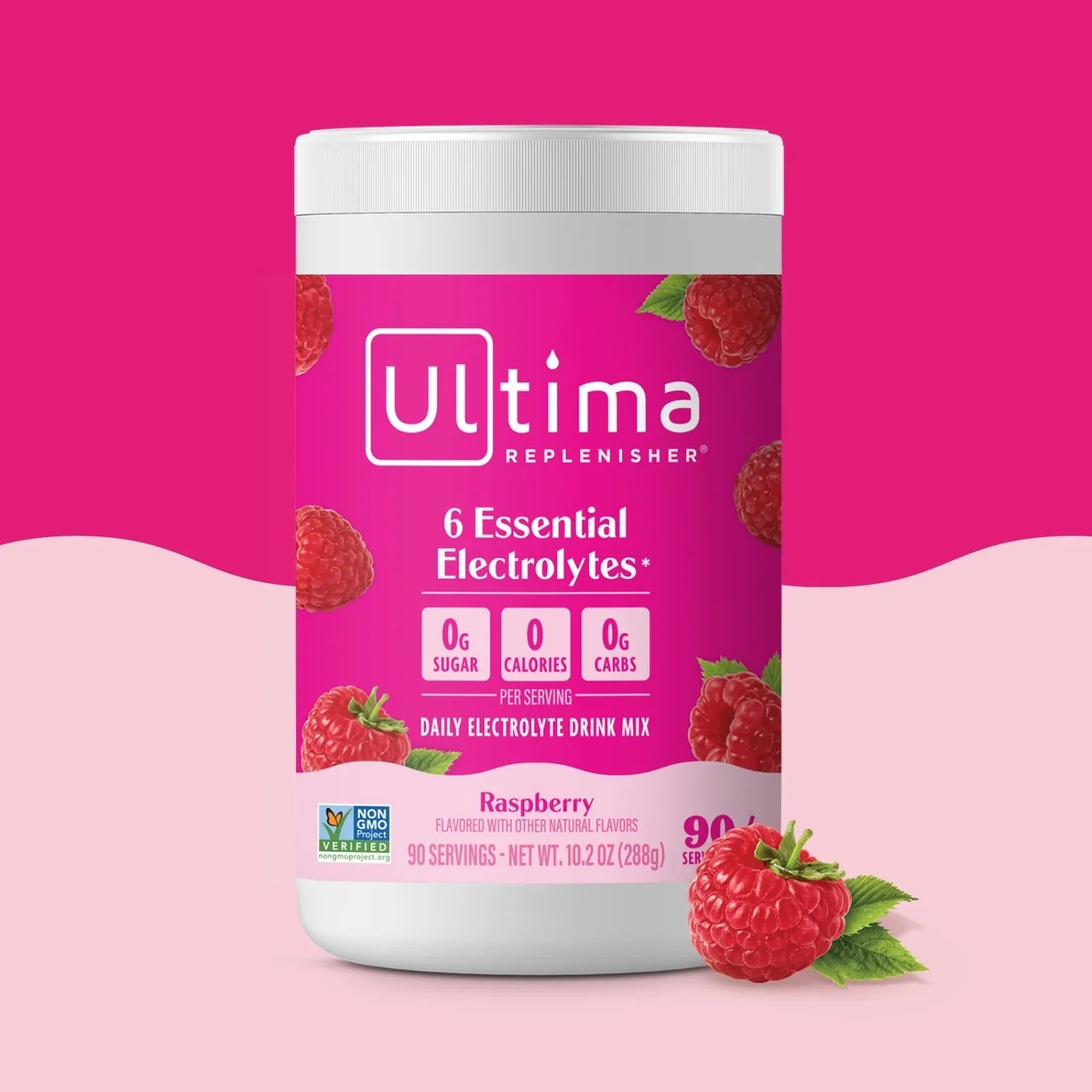 Raspberry Electrolyte Drink Mix - 90 Serves - Image 3