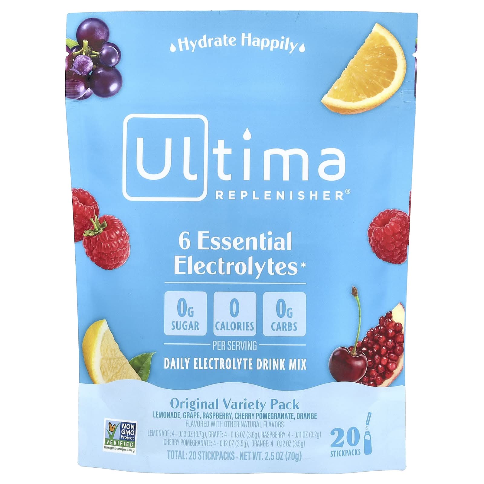 Variety Pack - Electrolyte Drink Mix - 20 ct - Image 5